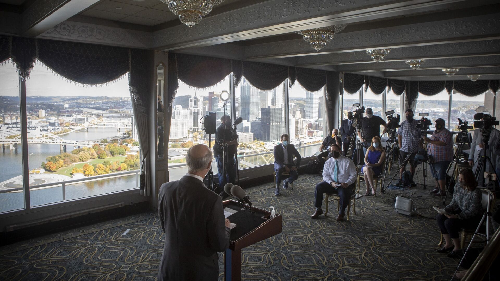 Pennsylvania Gov. Wolf news conference in Pittsburgh